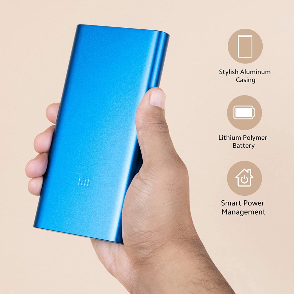 Mi Power Bank 3i 10000mAh (Metallic Blue)