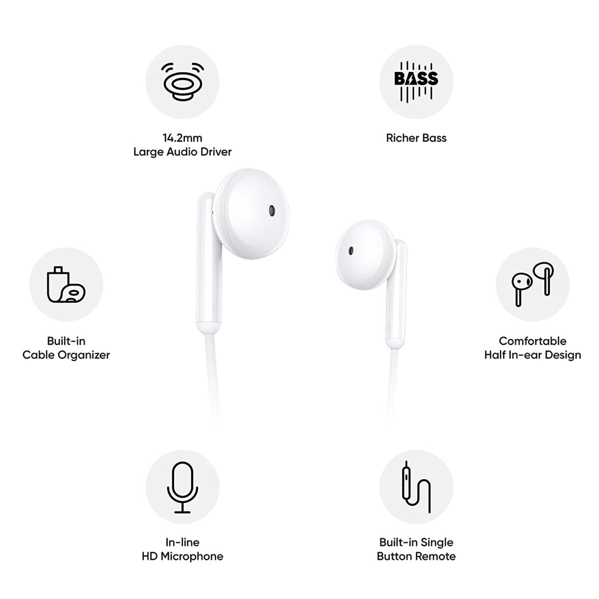 realme Buds Classic (White)