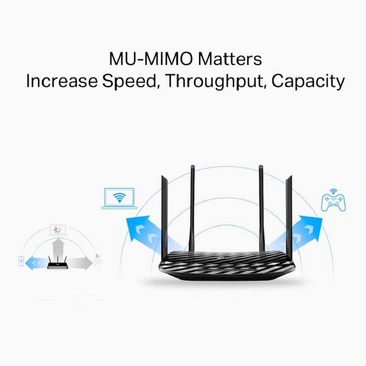 TP-Link Archer C6 Gigabit MU-MIMO Wireless Router