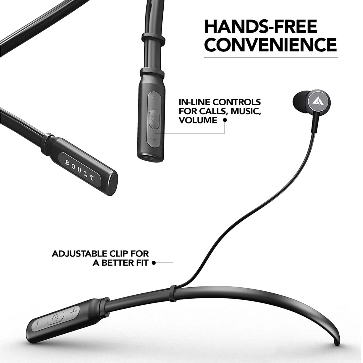 Boult Audio ProBass Curve Wireless Neckband Earphones