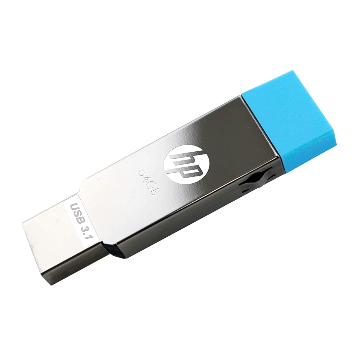 HP 64GB OTG Flash Drive (Sliver)