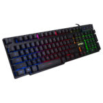 Intex Gaming KB & Mouse Combo-400 Black USB Wired Desktop Keyboard