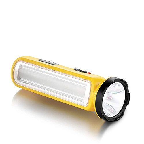 Pigeon Radiance LED Torch with Emergency Light (Yellow)