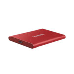 Samsung T7 500GB Portable External SSD – USB 3.2 (Metallic Red)