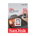 SanDisk 32GB Ultra SDHC Memory Card