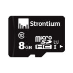 Strontium MicroSD Class 10 8GB Memory Card (Black)