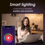 Zoook Shine 9-Watt B22 type Smart LED Bulb Compatible with Amazon Alexa