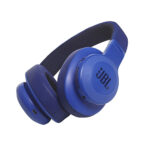 JBL E55BT Wireless Over-Ear Headphones with Mic (Blue)